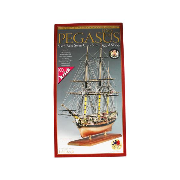 VICTORY MODELS H.M.S Pegasus 1776 1:64 kit (obrázek 9)