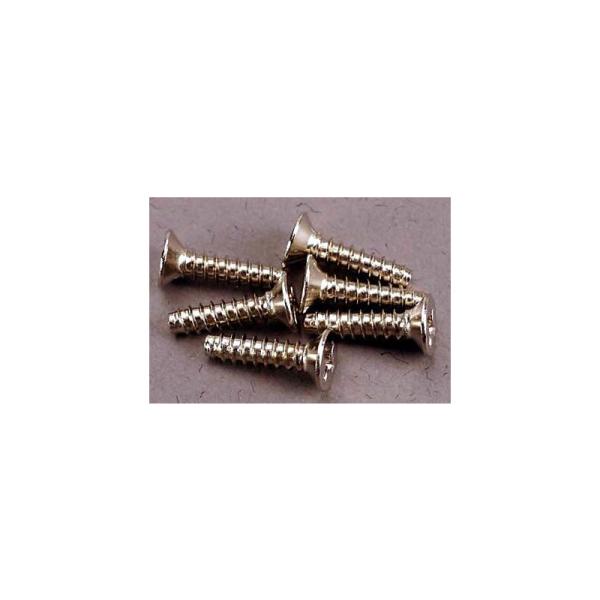 Traxxas skrutka krížová 3x12mm zápustná hlava zink. (6)