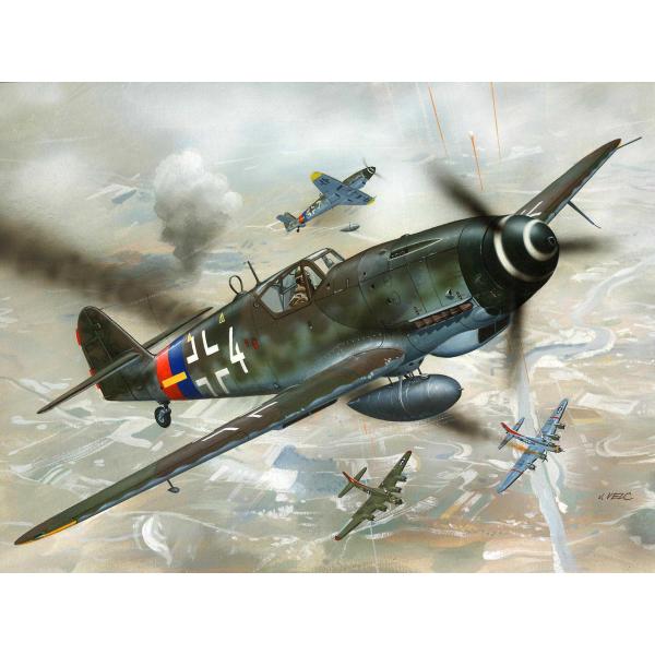 Starter Kit letadlo 74160 - Messerschmitt Bf-109 (1:72) (obrázek 4)