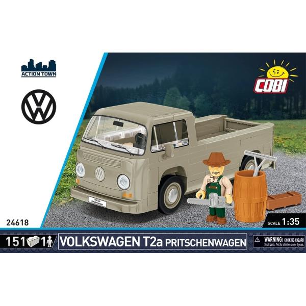 Cobi Volkswagen T2a valník, 1:35, 152 k, 1 f