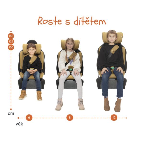 Autosedačka Matrix i-Size, Toffee Brown