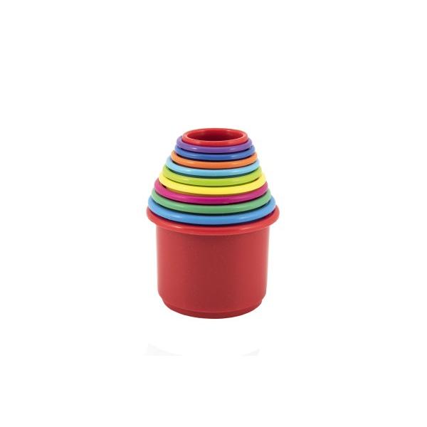 Kubus pyramida skládačka kulatá plast 11ks (obrázek 5)