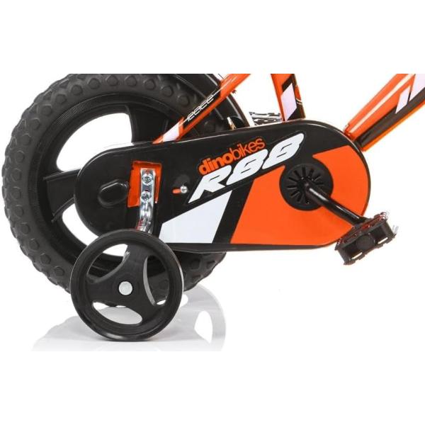 Dino Bikes - Dětské kolo 12" 412UL26R88 - oranžové - 2024 (obrázek 3)