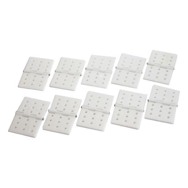 Pánt nylonový s oceľovým čapom 26x39mm (10)