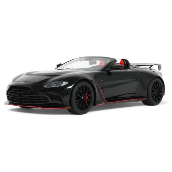 1:18 ASTON MARTIN V12 VANTAGE ROADSTER ONYX BLACK -GT SPIRIT