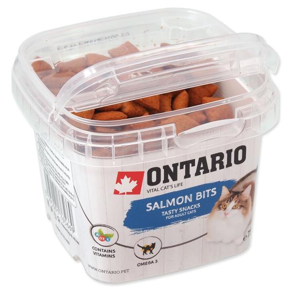 Pochoutka Ontario losos, polštářky 75g (obrázek 3)