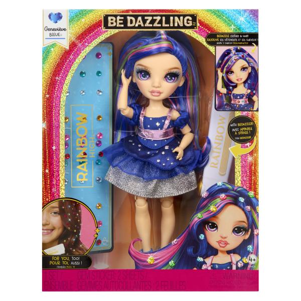 Rainbow High Be Dazzling Fashion panenka – Genevieve Bleue (Blue)