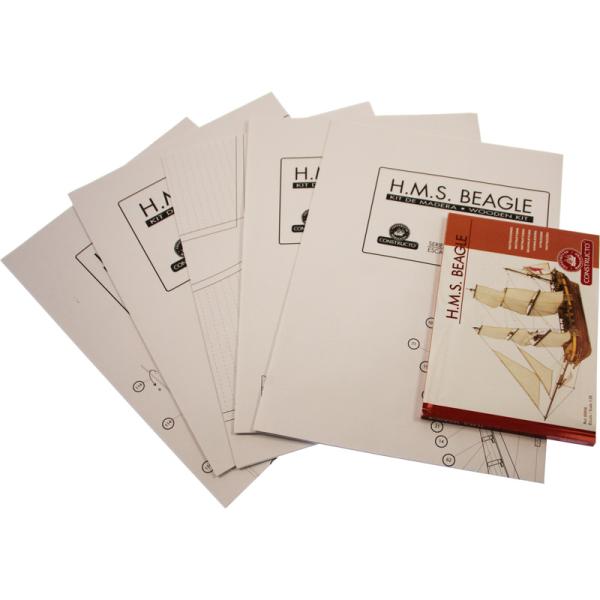 CONSTRUCTO HMS Beagle 1:55 kit (obrázek 11)