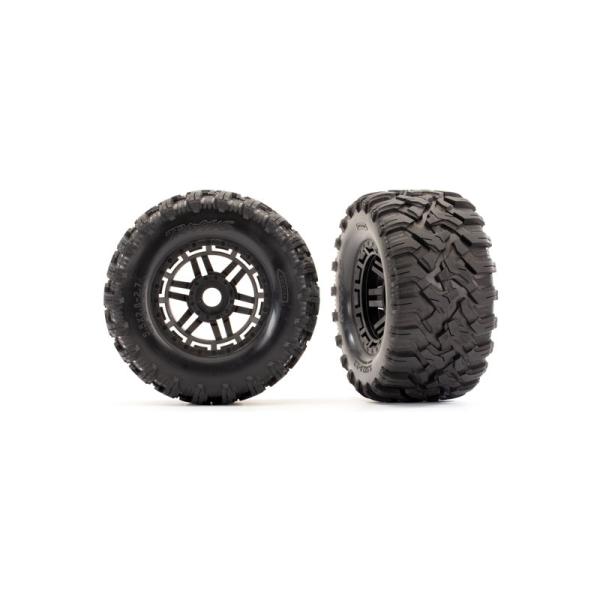Traxxas kolo 2.8", pneu Maxx All-Terrain, disk černý (2)