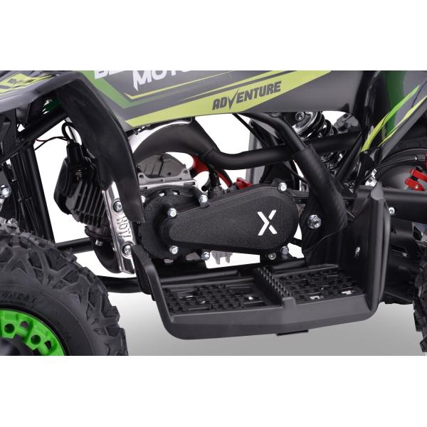 Benzínová čtyřkolka pro děti Beneo Motors Adventure zelená - 50cm3 (obrázek 11)