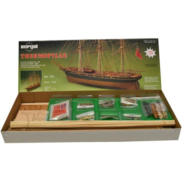 Mantua Model Thermopylae 1:124 kit (obrázek 4)