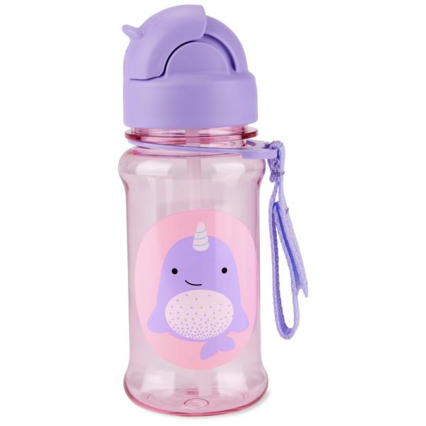 SKIP HOP Zoo tritan Láhev s brčkem 355ml Narval 12m+