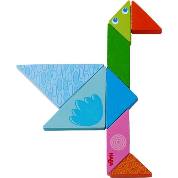 Haba Hra s předlohovými kartičkami Tangram Tvary a postavičky (obrázek 8)