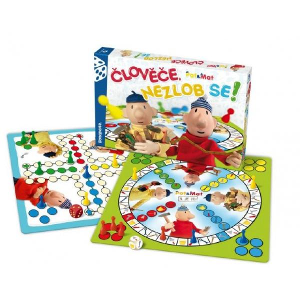 Člověče, nezlob se! Pat a Mat 2v1 společenská hra