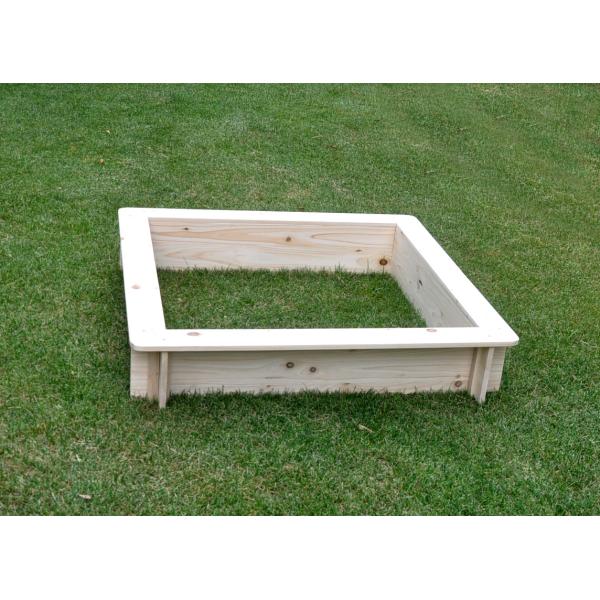 Pískoviště dřevěné 100x100x20 cm