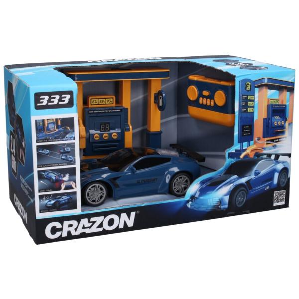Auto s čerpací stanicí RC na dálkové ovládání 22 cm