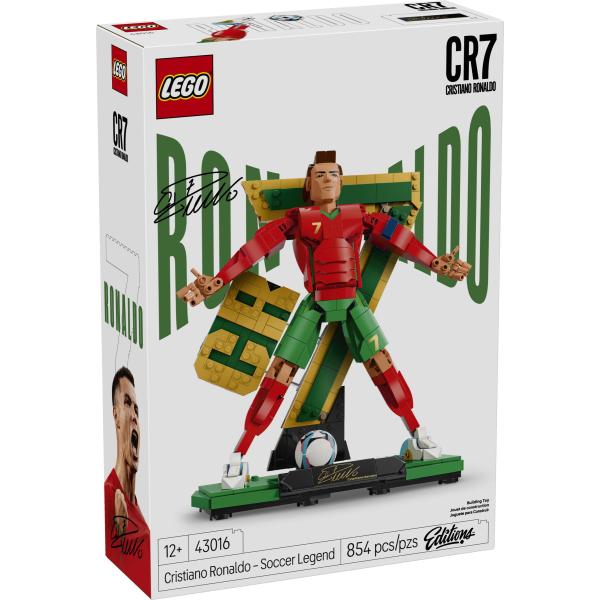 LEGO® Editions 43016 Cristiano Ronaldo – Fotbalová legenda (obrázek 3)