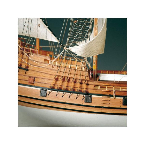 AMATI Mayflower anglická galeóna 1620 1:60 kit (obrázek 3)