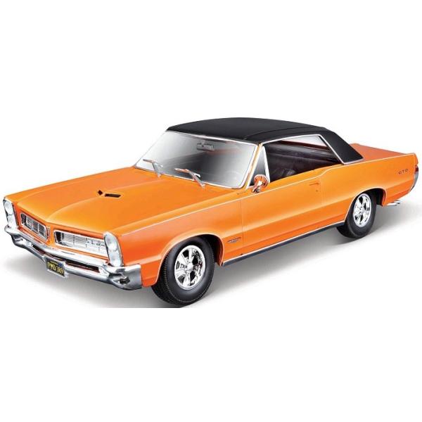 Maisto - 1965 PONTIAC GTO, HURST EDITION, oranžový, 1:18