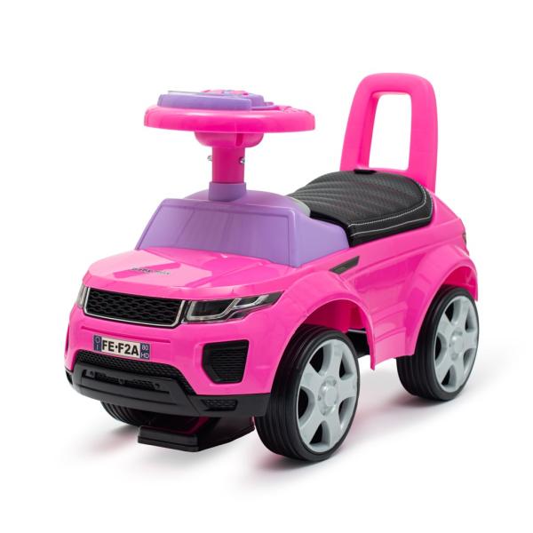 Dětské odrážedlo SUV Baby Mix Prime růžové v kůži