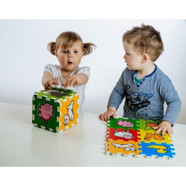 Pěnové puzzle Moje první zvířátka 15x15x1, 2cm 6ks MPZ (obrázek 8)