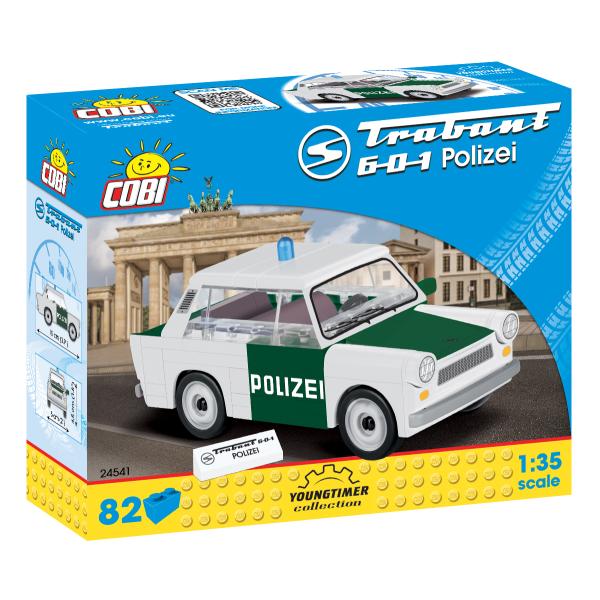 Cobi 24541 Youngtimer Trabant 601 Polizei 1:35