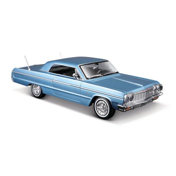 Maisto - Special Edition - 1964 Chevrolet Impala SS, metal modrá, 1:26