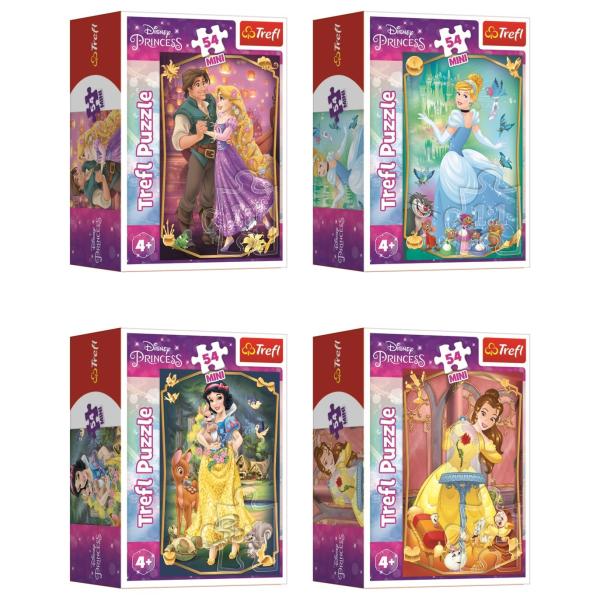 Trefl Puzzle 54 Mini - Disney princess