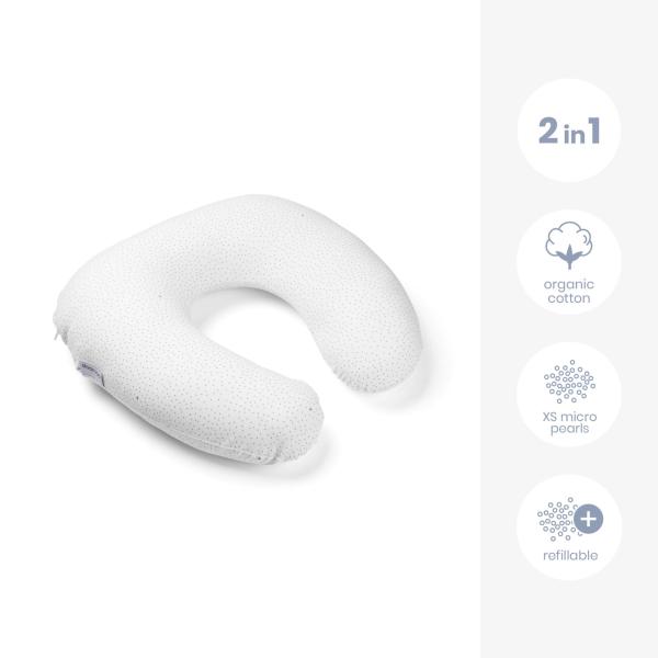 Doomoo Softy multifunkční polštář, Col.S06 Silver Dots