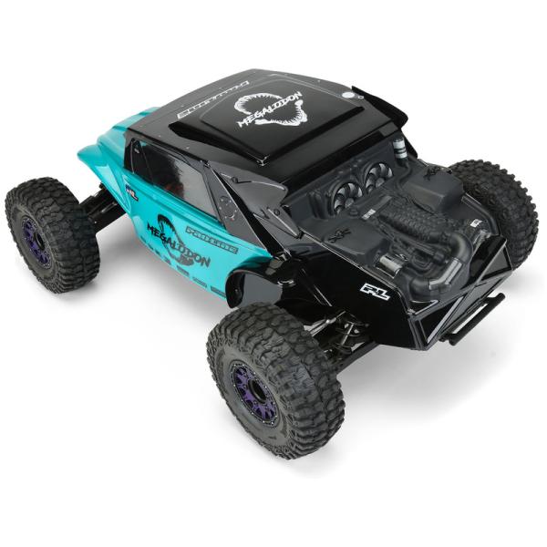 Pro-Line karosérie 1:10 Megalodon Desert Buggy čirá (Short Course) (obrázek 4)