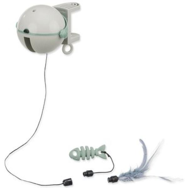 Automatická hračka pro kočky Catch it, 10 × 14 cm, white