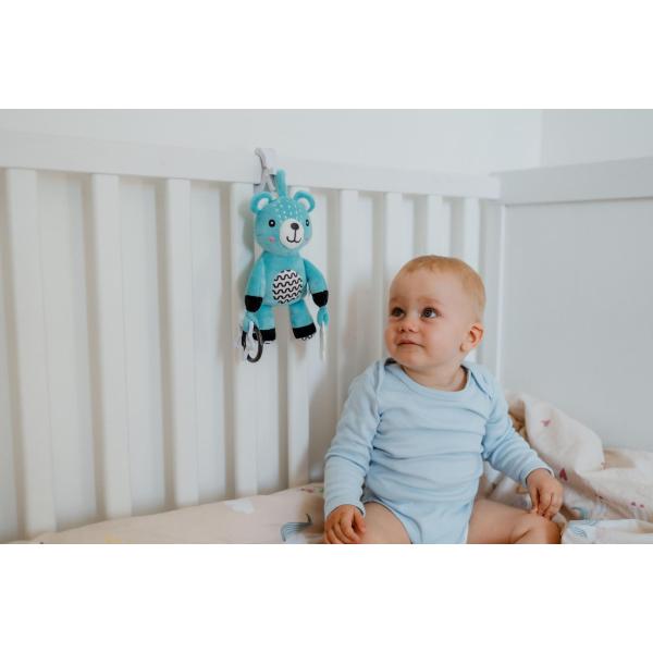 Medvídek babyted chrastítko plyš 30cm závěs na postýlku/kočárek