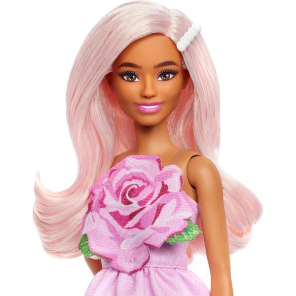 Mattel Barbie modelka Růžové šaty s mašlí (obrázek 3)
