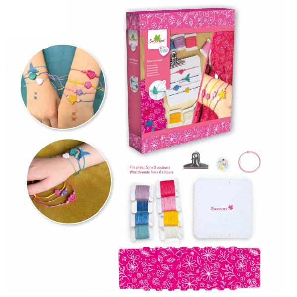 Sycomore Výroba šperků – mini makramé náramky