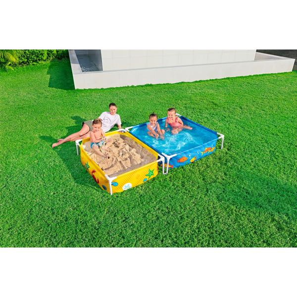 Bestway 561CF Dětský bazén s pískovištěm, 213 x 122 x 30,5 cm (obrázek 8)