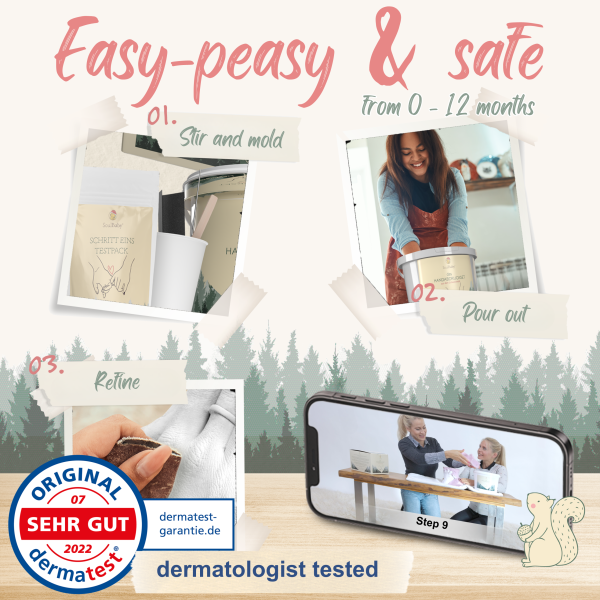 Originální kreativní set 3D odlitek – děti