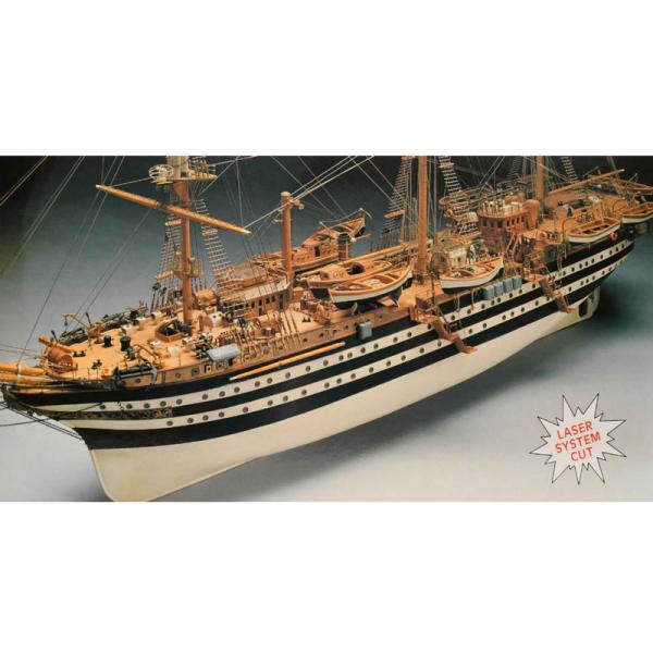 Mantua Model Amerigo Vespucci 1:84 kit (obrázek 5)