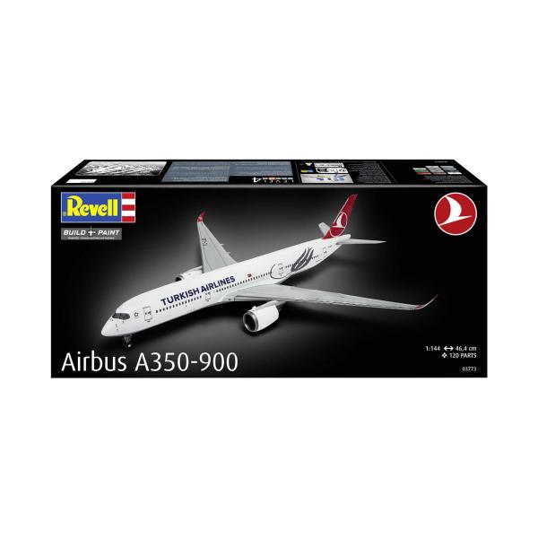 Plastic ModelKit letadlo 03773 - Airbus A350-900 "Turkish Airlines" (1:144) (obrázek 11)