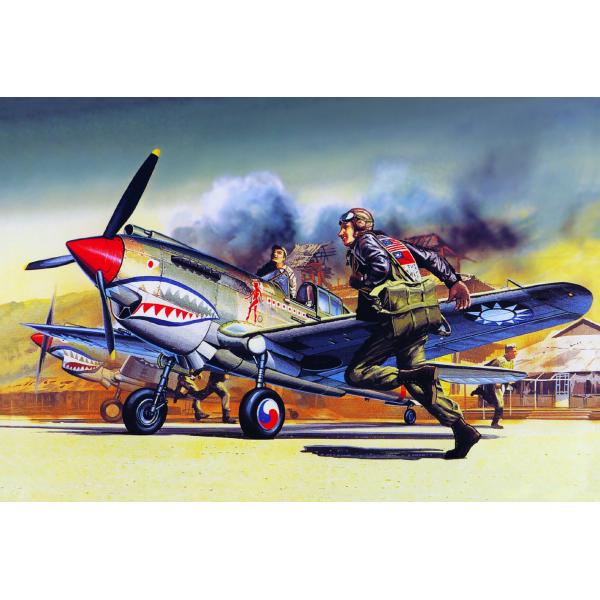 Model Kit letadlo 12456 - P-40B (1:72)