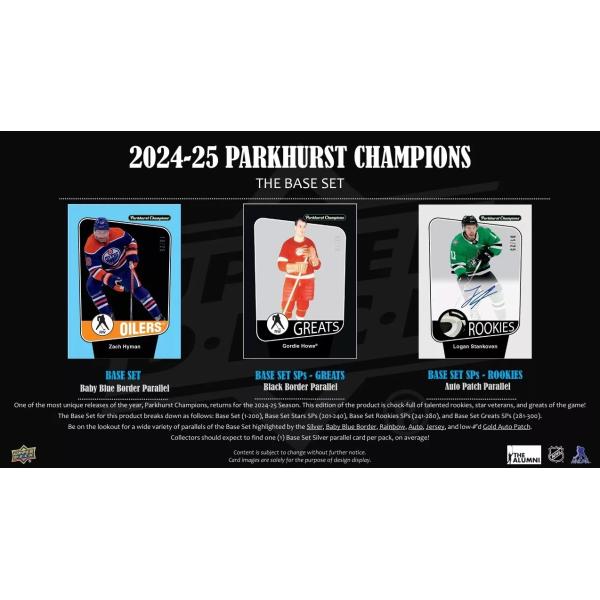 2024-25 Upper Deck Parkhurst Champions Hockey Hobby Balíček
