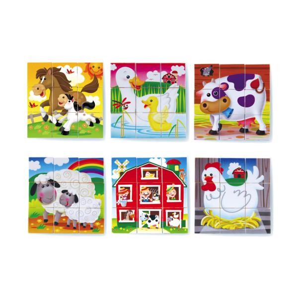 Kostky skládací farma