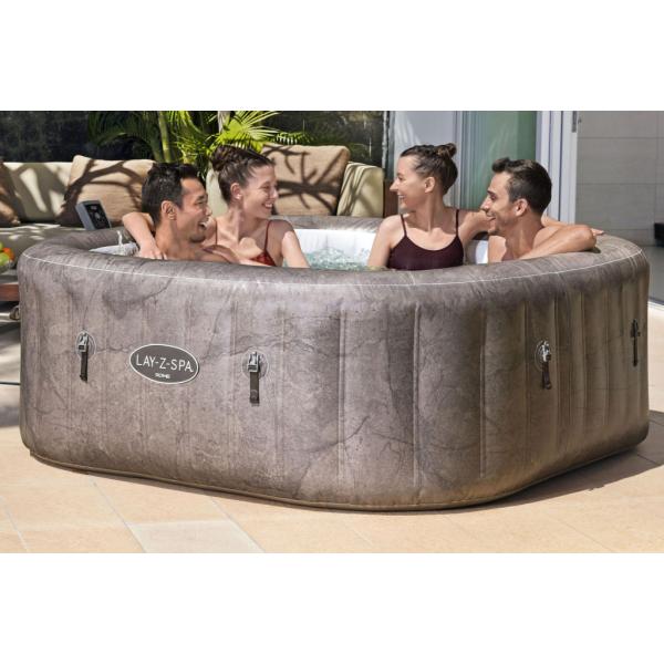 Bestway 6001K Vířivka LAY-Z-SPA® Rome AirJet™ pro 6 lidí (Energy-saving) 180 x 180 x 71 cm (obrázek 3)