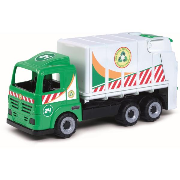 Androni Heavy Trucks smetiarske auto s pogumovanými kolesami - dĺžka 50 cm