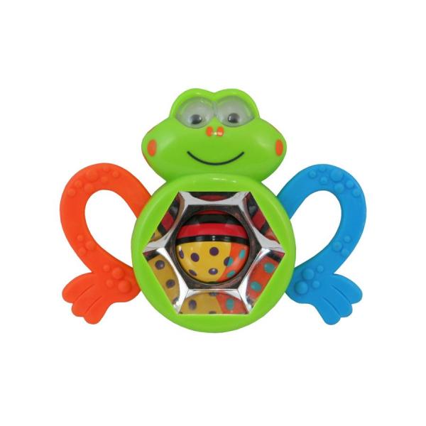 Detská hrkálka Baby Mix žabka