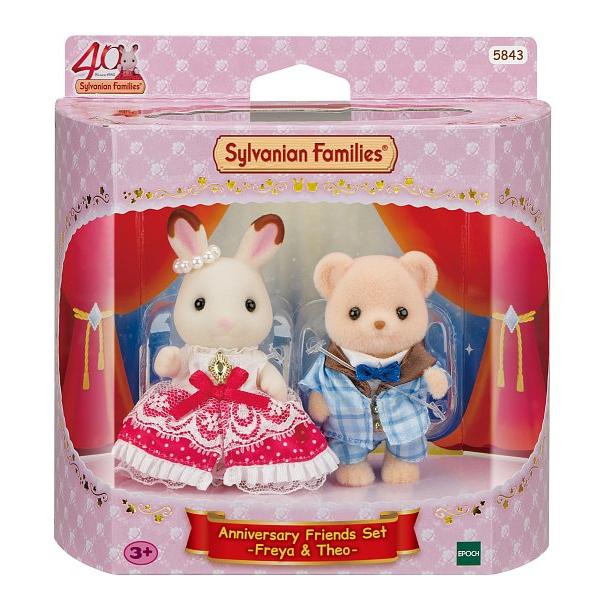 Sylvanian Families Narozeninová oslava k 40. výročí Freya a Theo