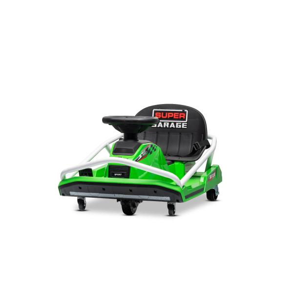 Beneo Motors driftovací Motokára 24V, zelená, 300W Bezkartáčový Motor, Lithiová baterie, D (obrázek 3)