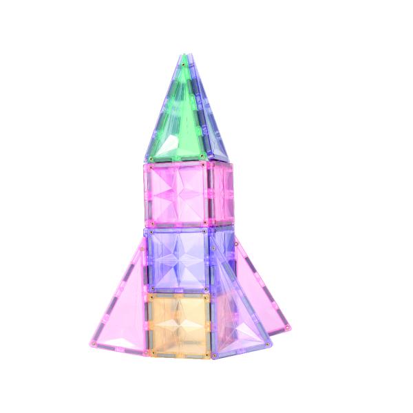 Cleverclixx Magnetická stavebnice Petite Pastel Pack – 36 ks (obrázek 3)