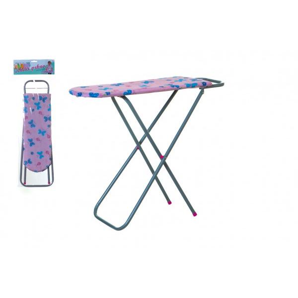 Žehlící prkno kov/dřevo 19x61cm výška 51cm