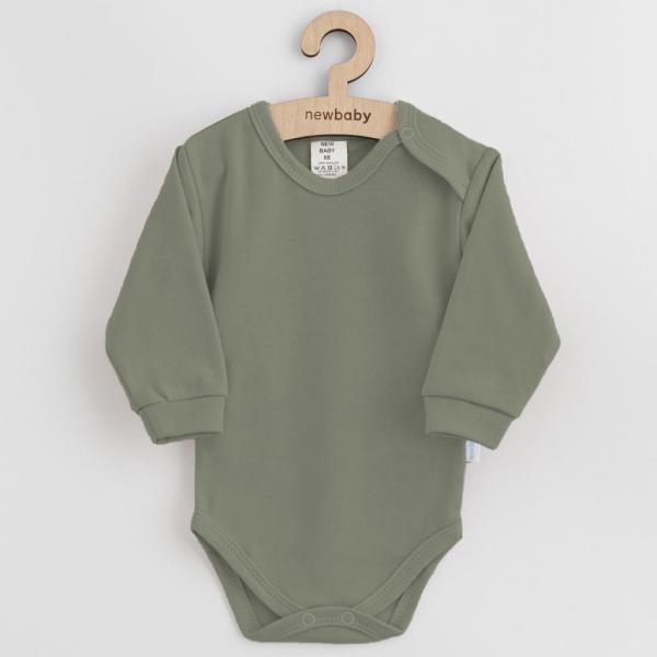 Dětské bavlněné body New Baby zelená 62 (3-6m)