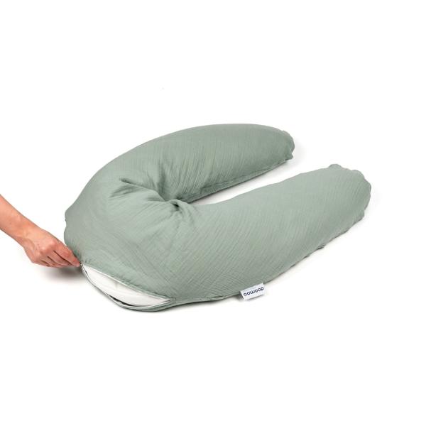 Potah na multifunkční kojicí polštář Comfybig, Tetra Green